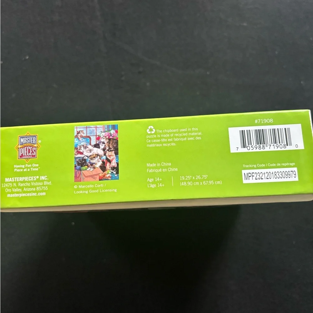 NWT Furry Friends Cat Jigsaw Puzzle - 1000 Pieces